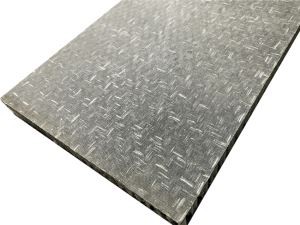 Panneau de plancher en fibre de verre pour bâtiments mobiles